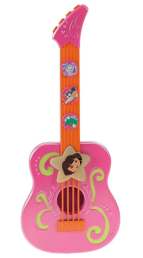 Fisher-Price Dora the Explorer Tunes Guitar : Amazon.sg: Toys
